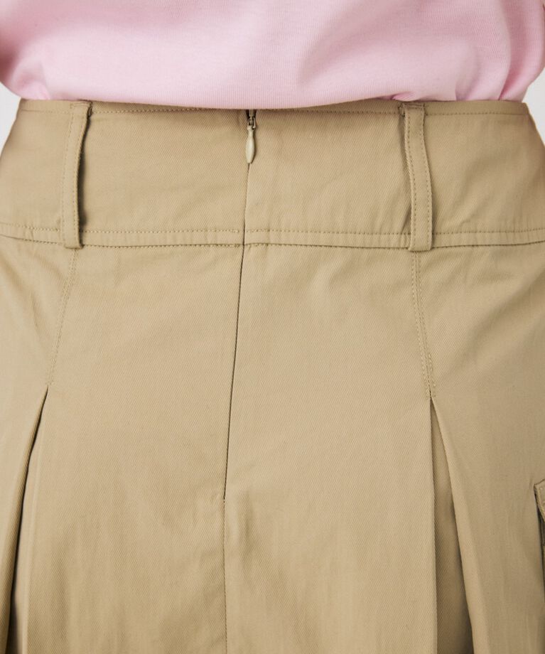 MOUSSY「MILITARY PLEATS スカート」|スカート|