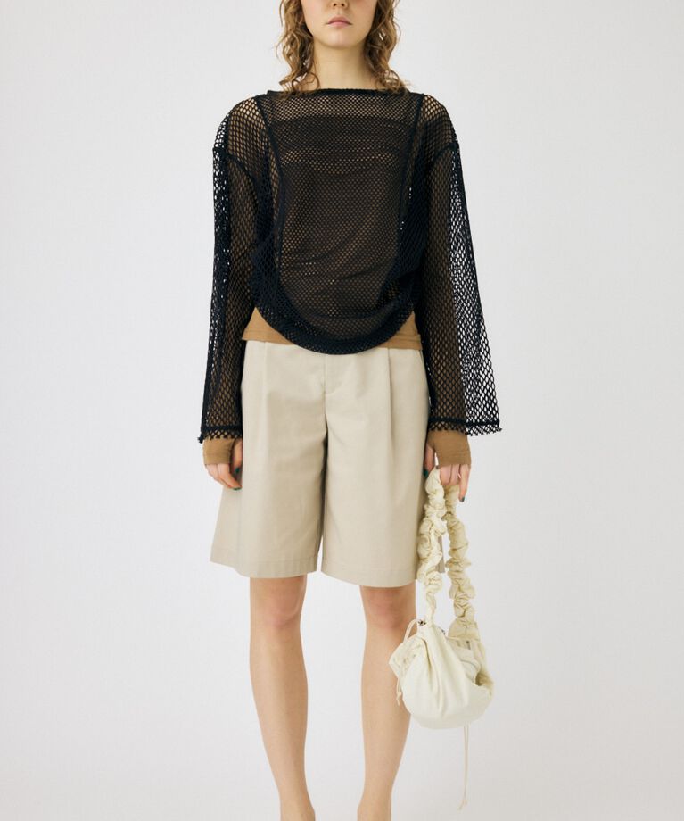 MOUSSY「MESH LS Tシャツ」|Tシャツ・カットソー|