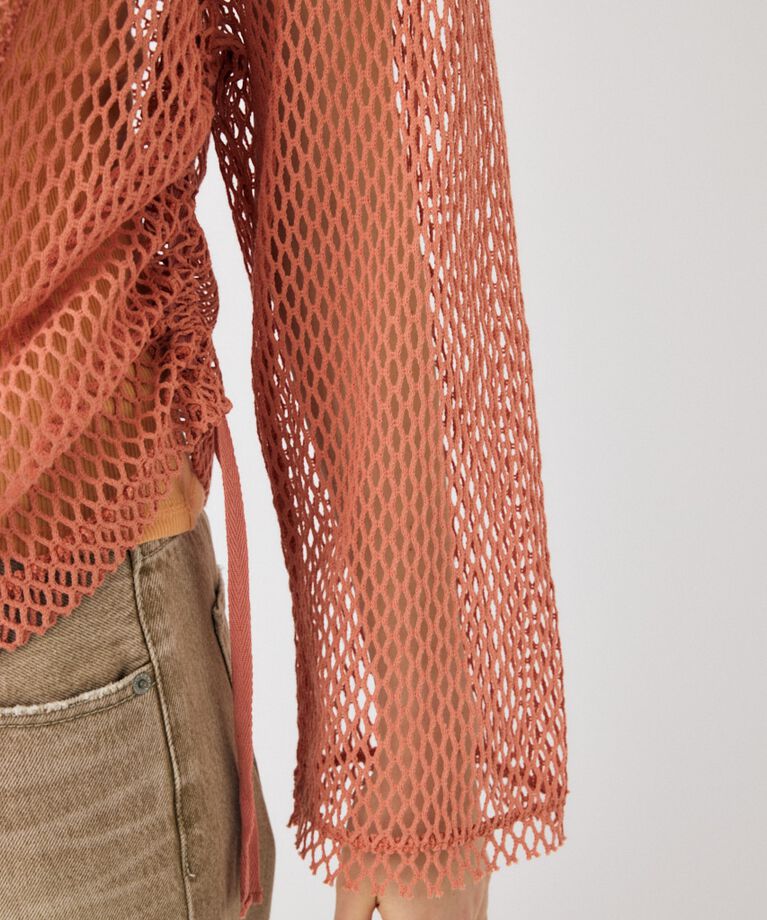 MOUSSY「MESH LS Tシャツ」|Tシャツ・カットソー|
