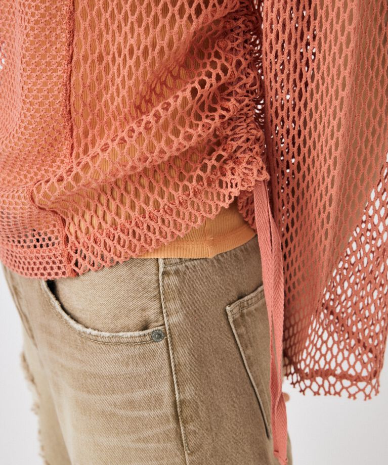 MOUSSY「MESH LS Tシャツ」|Tシャツ・カットソー|