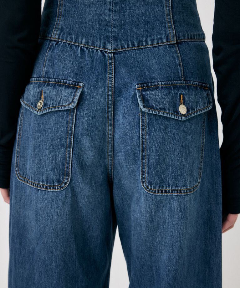 MOUSSY「CORSET DESIGN BAGGY」|デニム|