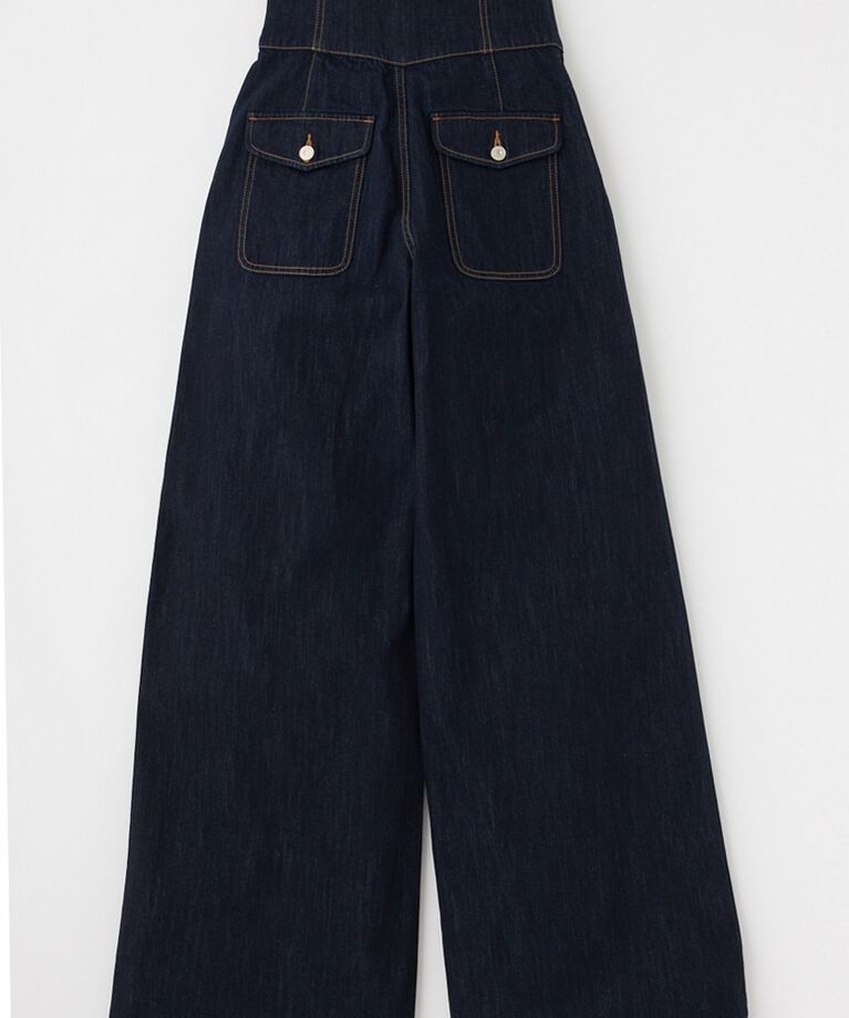 MOUSSY「CORSET DESIGN BAGGY」|デニム|