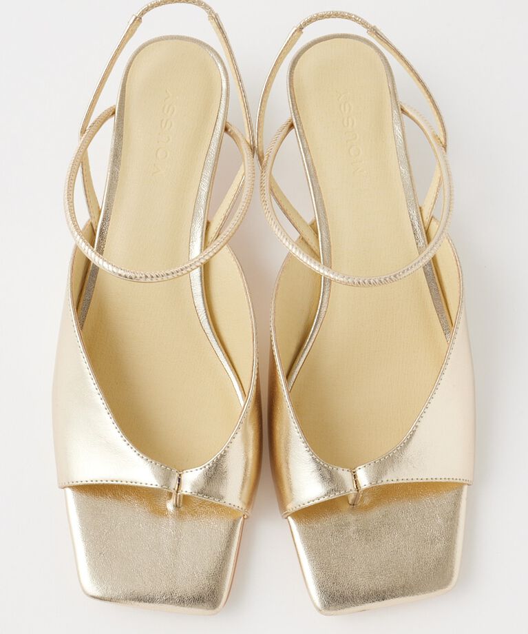 MOUSSY「SQUARE TOE THONG サンダル」|サンダル|