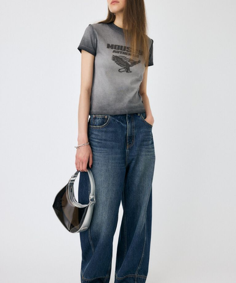 MOUSSY「BLEEDING INK MOUSSY Tシャツ」|Tシャツ・カットソー|