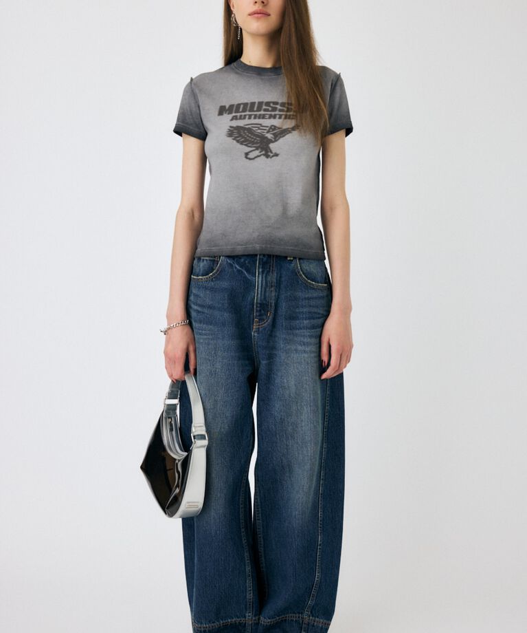 MOUSSY「BLEEDING INK MOUSSY Tシャツ」|Tシャツ・カットソー|