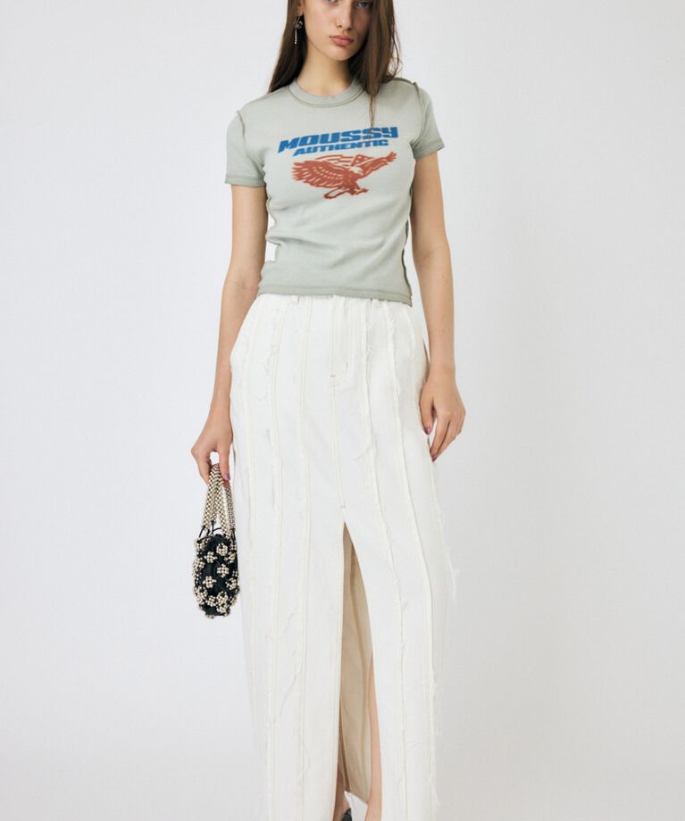 MOUSSY「BLEEDING INK MOUSSY Tシャツ」|Tシャツ・カットソー|