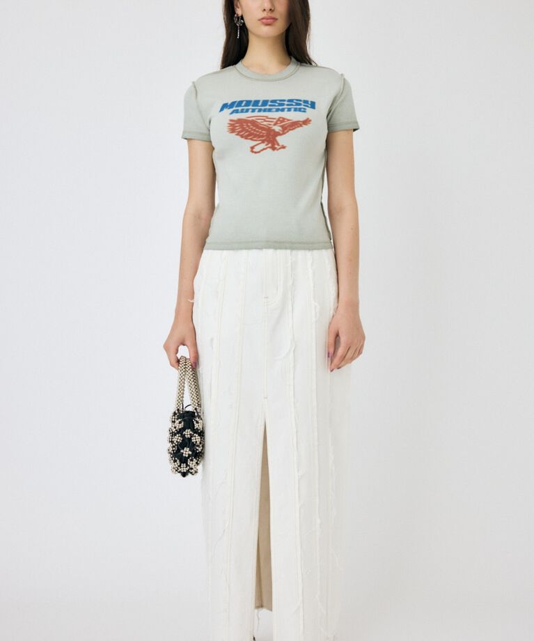 MOUSSY「BLEEDING INK MOUSSY Tシャツ」|Tシャツ・カットソー|