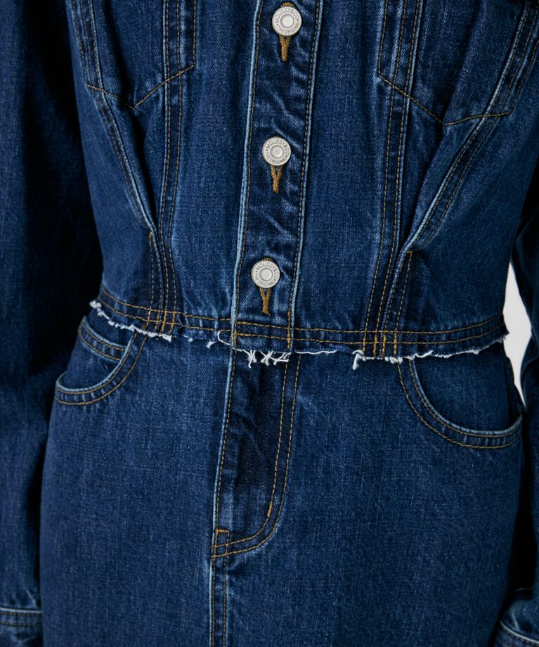 MOUSSY「WAIST TUCK REMAKE ミニドレス」|ワンピース|