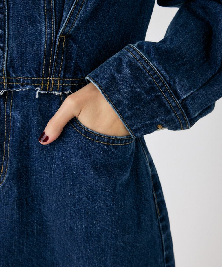 MOUSSY「WAIST TUCK REMAKE ミニドレス」|ワンピース|