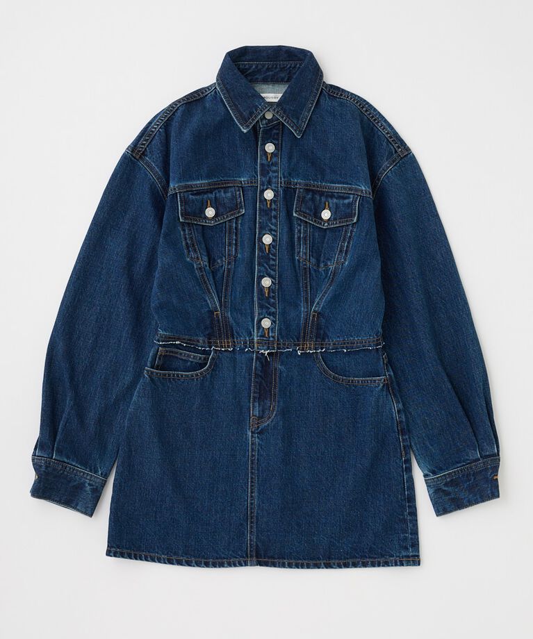 MOUSSY「WAIST TUCK REMAKE ミニドレス」|ワンピース|