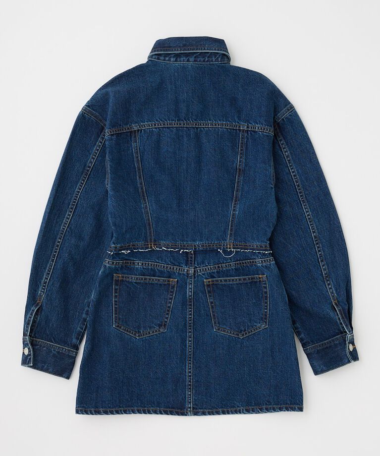 MOUSSY「WAIST TUCK REMAKE ミニドレス」|ワンピース|
