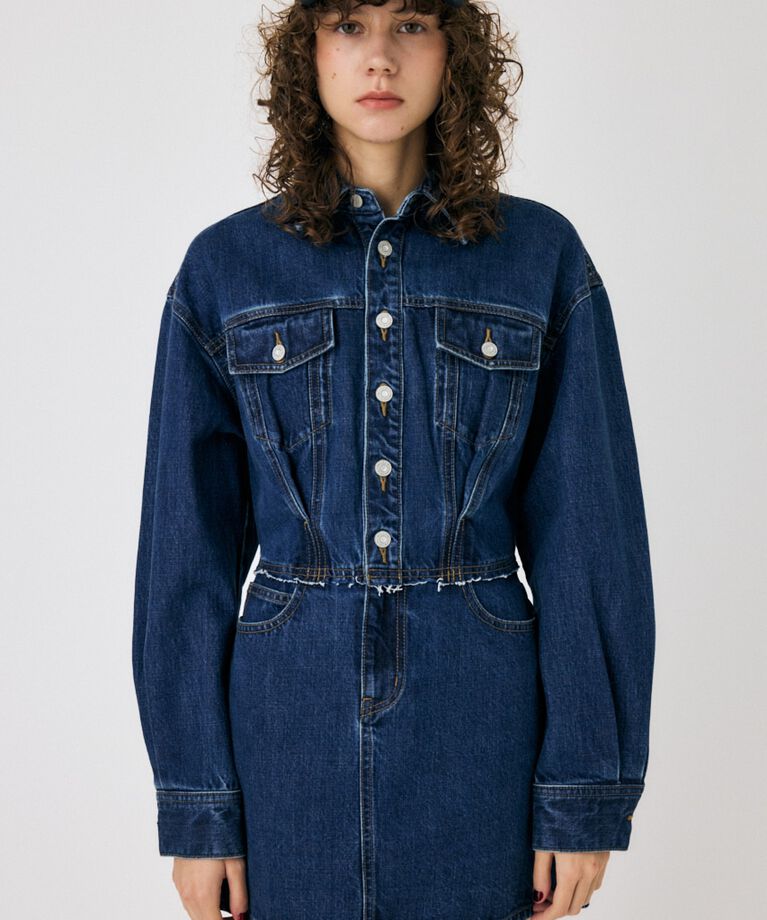 MOUSSY「WAIST TUCK REMAKE ミニドレス」|ワンピース|
