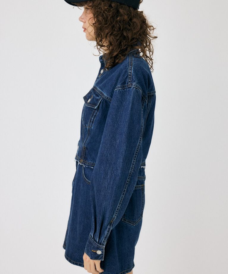 MOUSSY「WAIST TUCK REMAKE ミニドレス」|ワンピース|