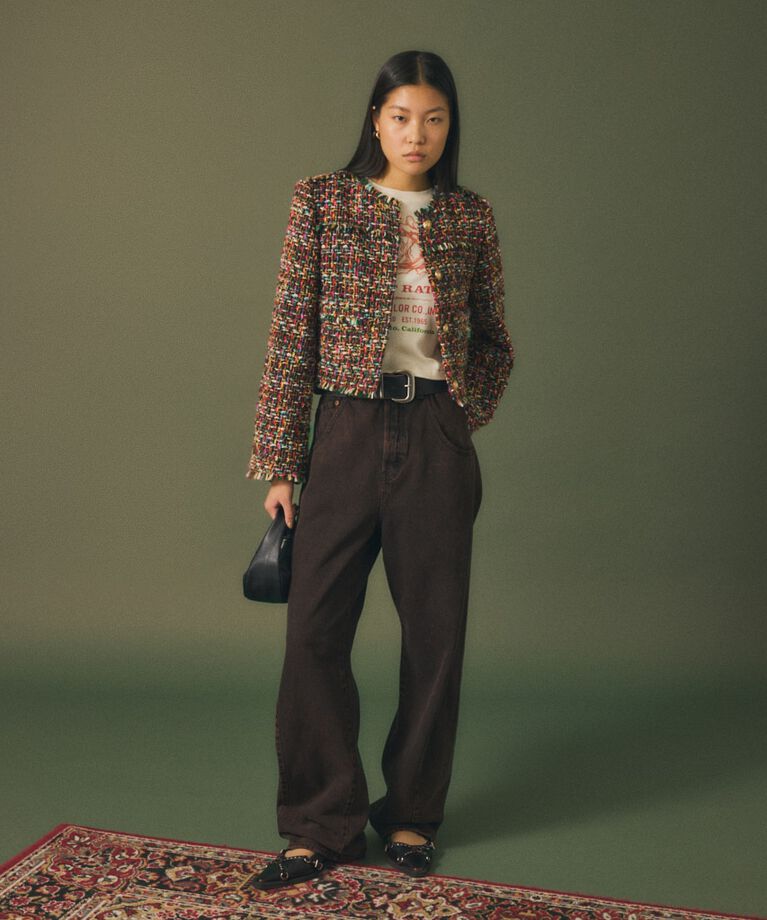 MOUSSY「COMPACT TWEED ジャケット」|その他|