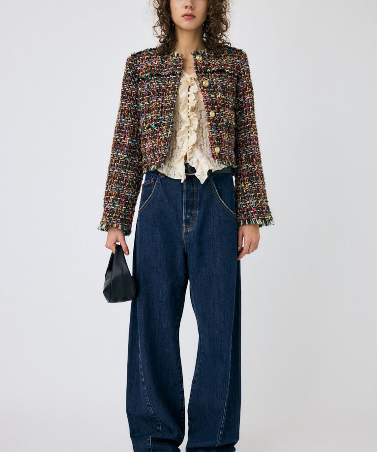 MOUSSY「COMPACT TWEED ジャケット」|その他|