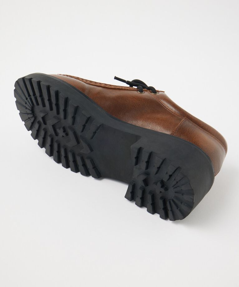 MOUSSY「CHUNK SOLE レースアップシューズ」|ローファー|