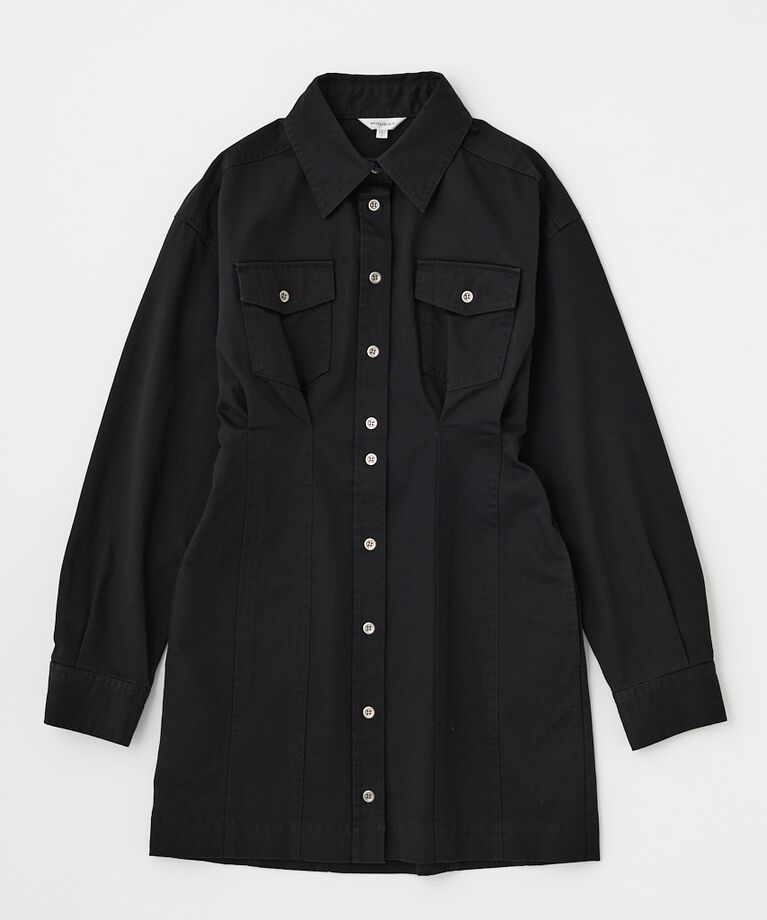 MOUSSY「WAIST TUCK ミニドレス」|ワンピース|