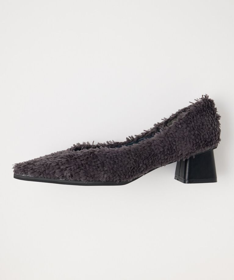 MOUSSY「BOA ポインテッドパンプス」|パンプス|GRY