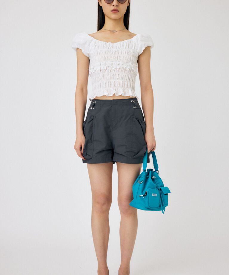 MOUSSY「DRAWSTRING POCKET ショーツ」|その他|
