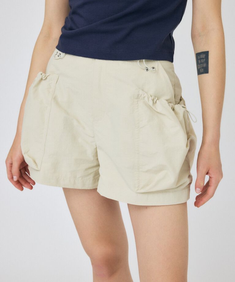MOUSSY「DRAWSTRING POCKET ショーツ」|その他|