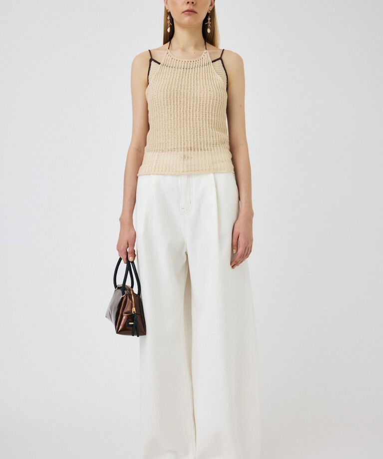 MOUSSY「WAVY TUCK BAGGY」|デニム|