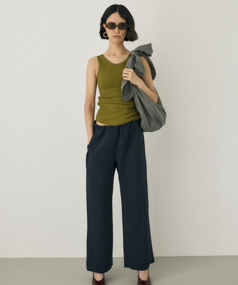 MOUSSY「リラックスワイドパンツ　リサイクルポリエステル使用」|その他|
