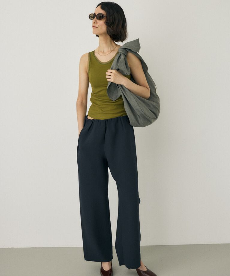 MOUSSY「リラックスワイドパンツ　リサイクルポリエステル使用」|その他|