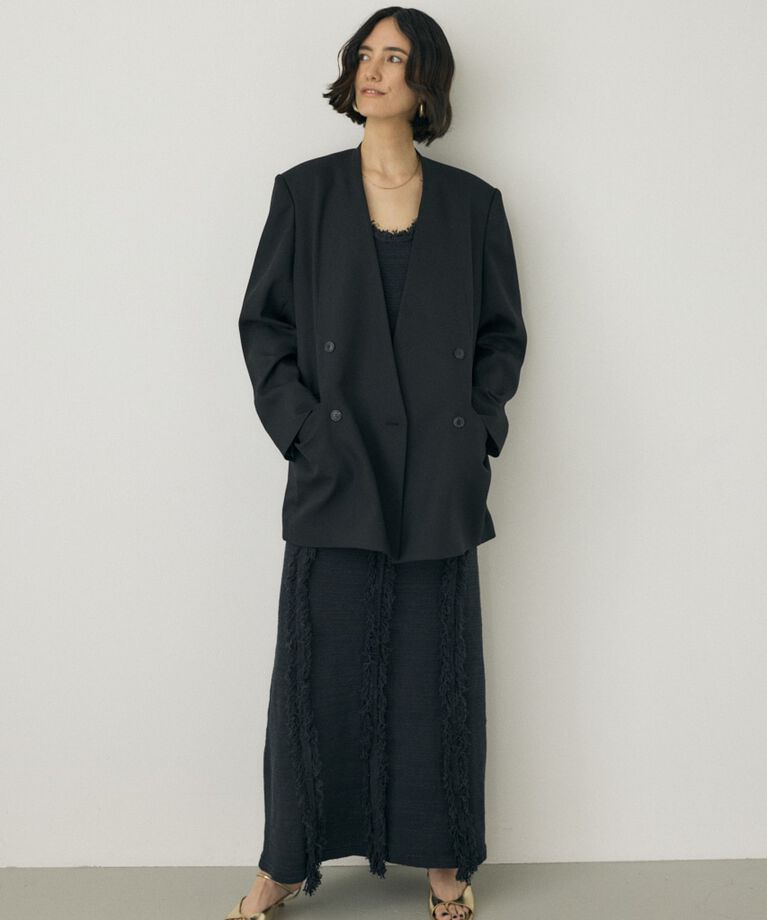 MOUSSY「ツイードニットスカート　オーガニックコットン使用」|スカート|