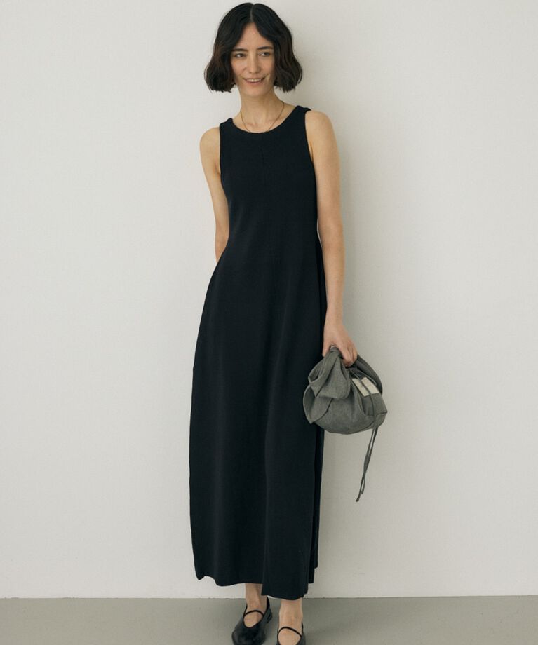MOUSSY「ノースリーブニットワンピース　オーガニックコットン使用」|ワンピース|