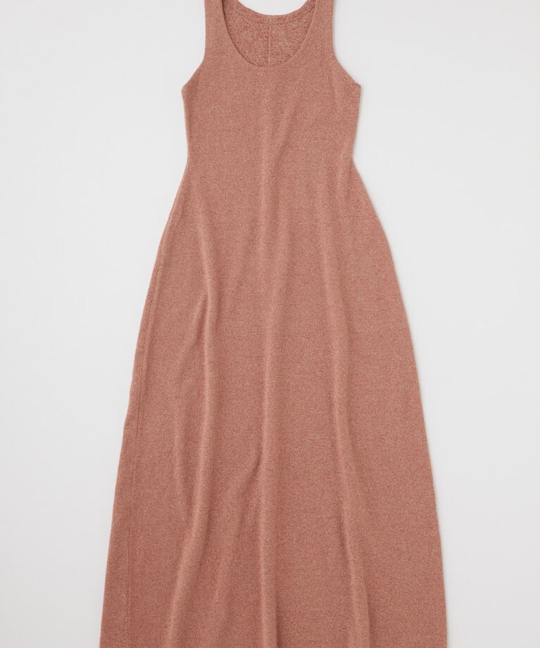 MOUSSY「ノースリーブニットワンピース　オーガニックコットン使用」|ワンピース|