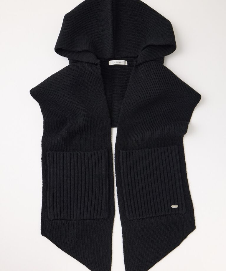 MOUSSY「HOODED POCKET スカーフ」|その他|BLK