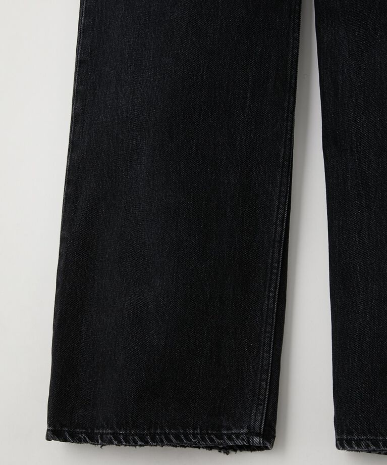 MOUSSY「HW 90S ブラックストレートデニム」|デニム|