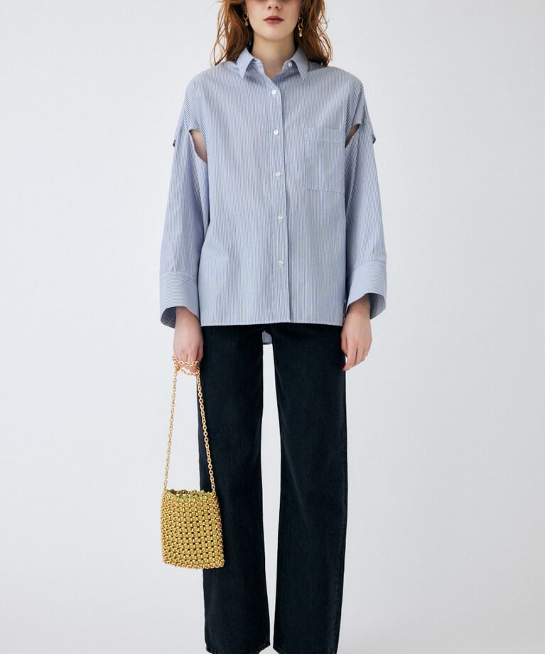 MOUSSY「HW 90S ブラックストレートデニム」|デニム|