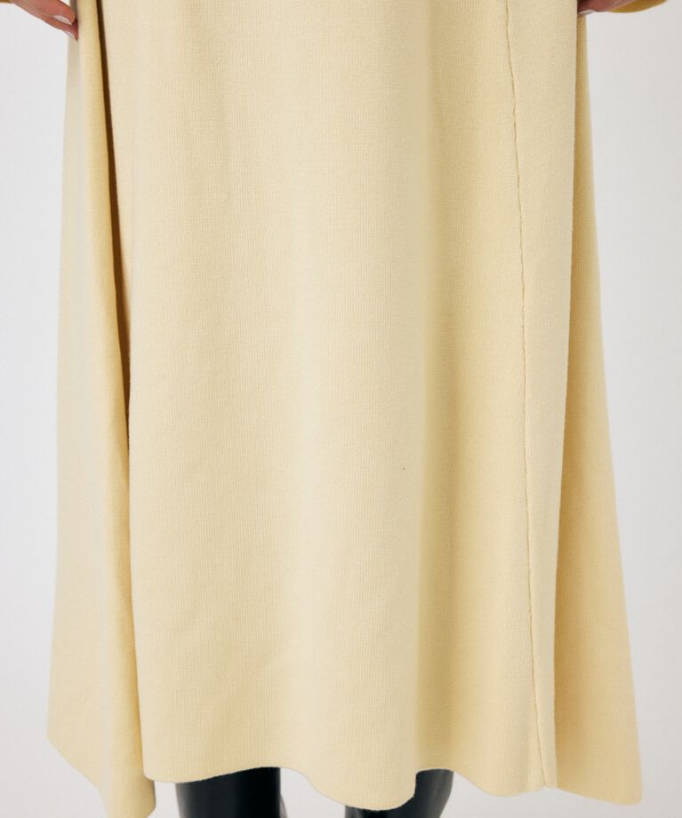 MOUSSY「WAIST RIBBON モックネックドレス」|ワンピース|