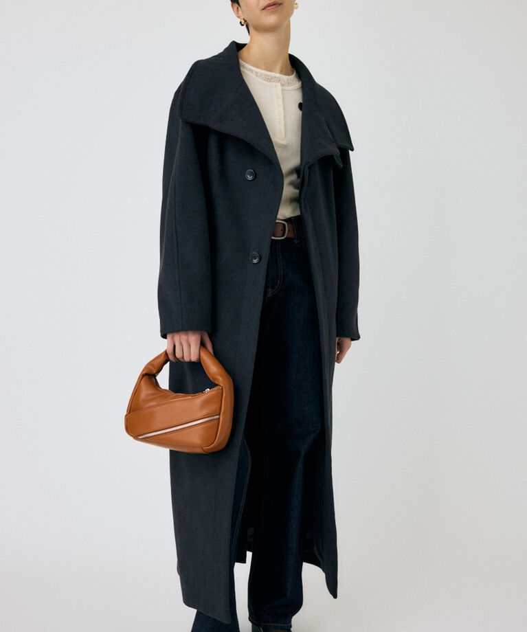 MOUSSY「STANDCOLLAR コクーンコート」|その他|