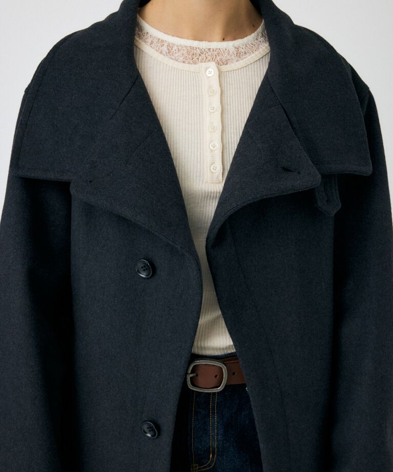 MOUSSY「STANDCOLLAR コクーンコート」|その他|