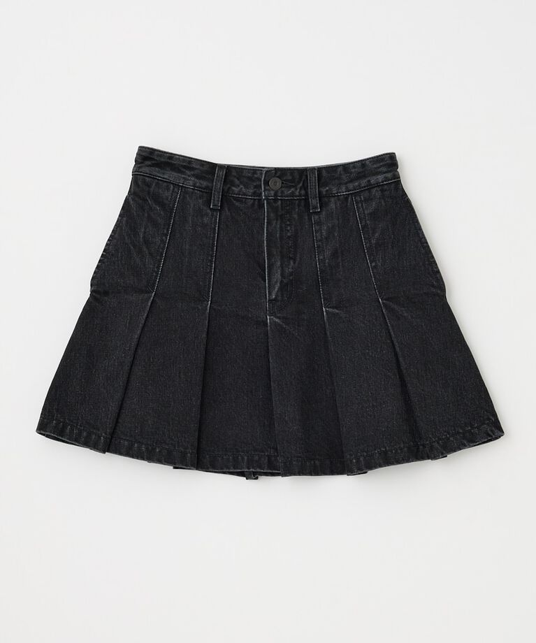 MOUSSY「PLEATED デニムミニスカート」|スカート|