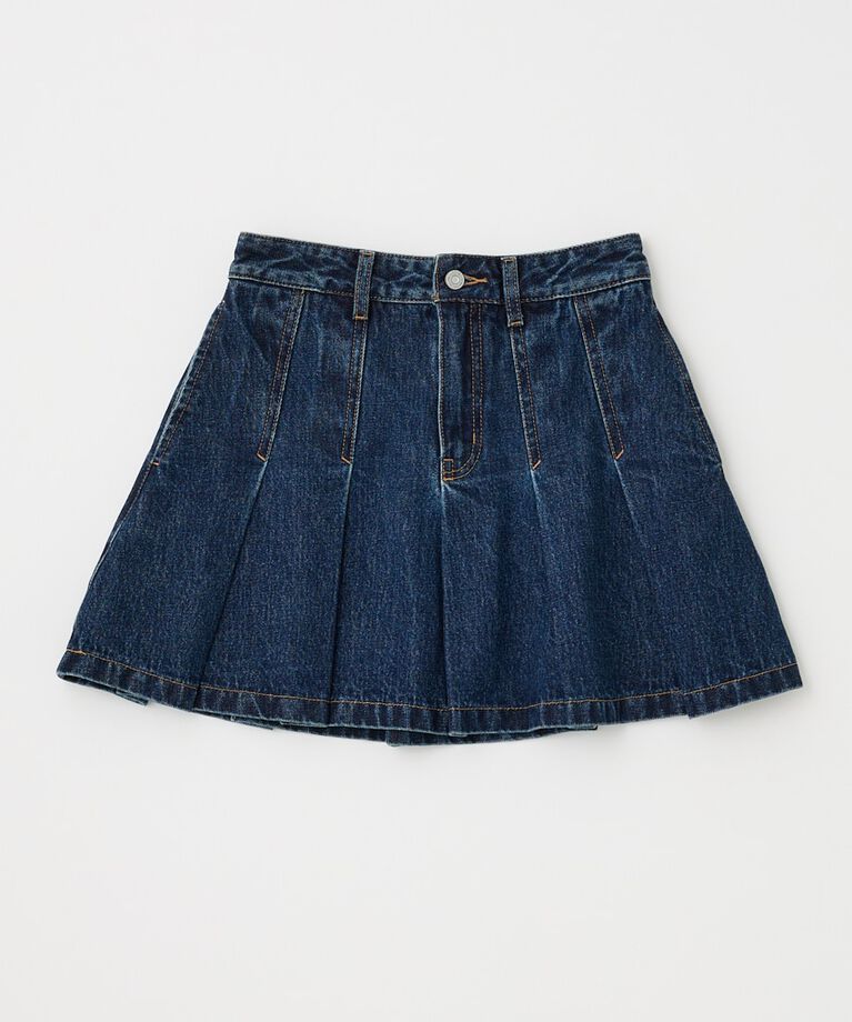 MOUSSY「PLEATED デニムミニスカート」|スカート|