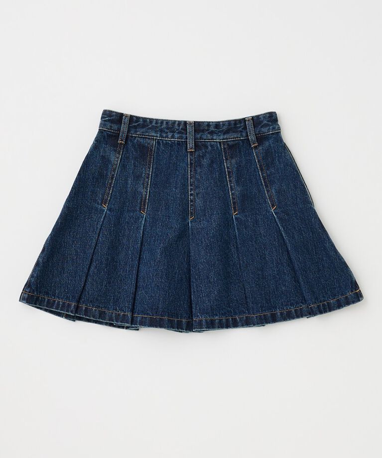 MOUSSY「PLEATED デニムミニスカート」|スカート|