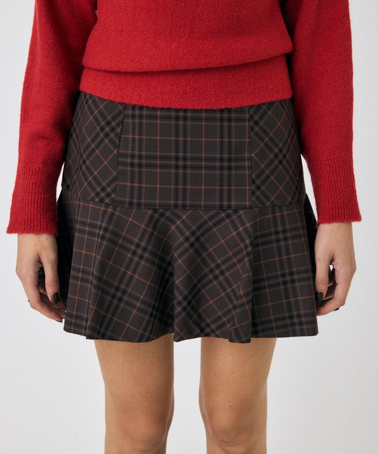 MOUSSY「RANDOM CHECK ミニスカート」|スカート|