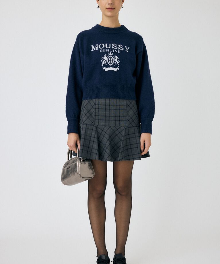 MOUSSY「RANDOM CHECK ミニスカート」|スカート|