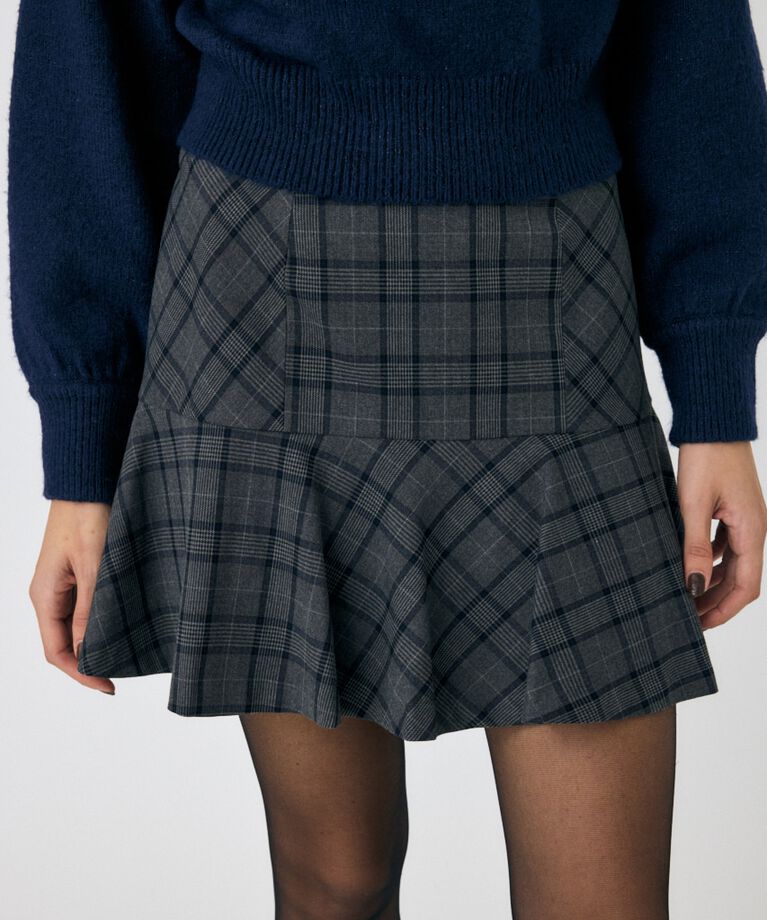 MOUSSY「RANDOM CHECK ミニスカート」|スカート|