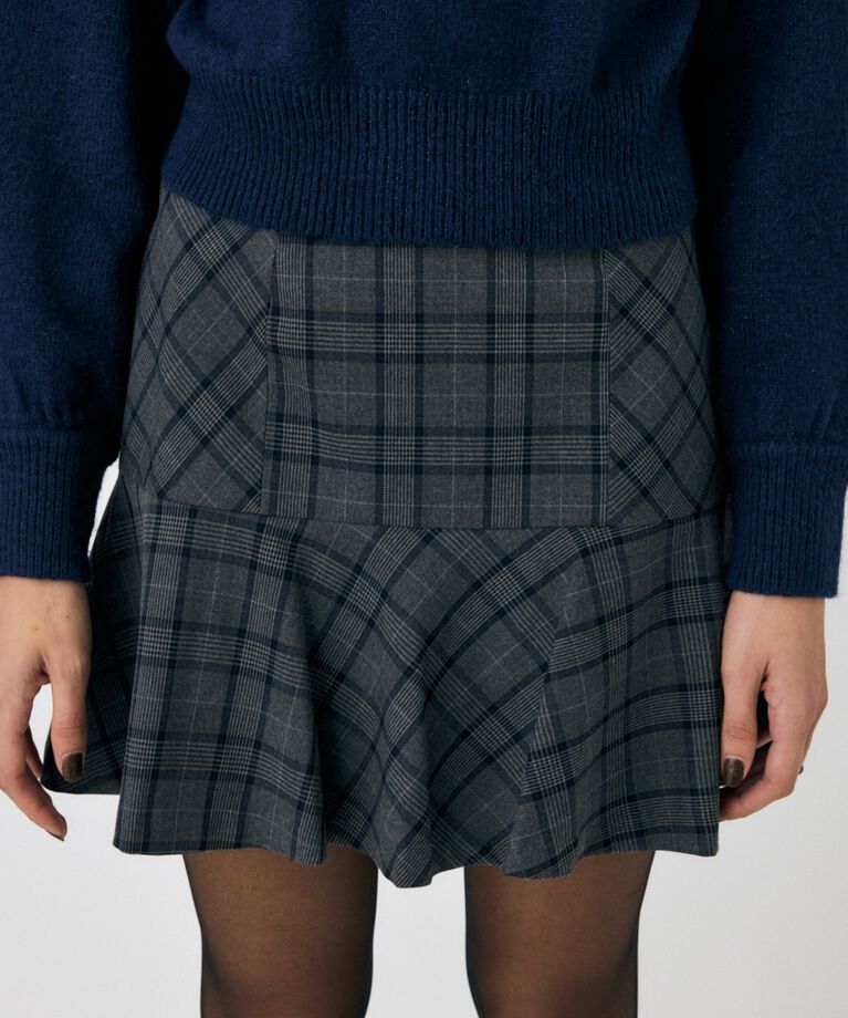 MOUSSY「RANDOM CHECK ミニスカート」|スカート|