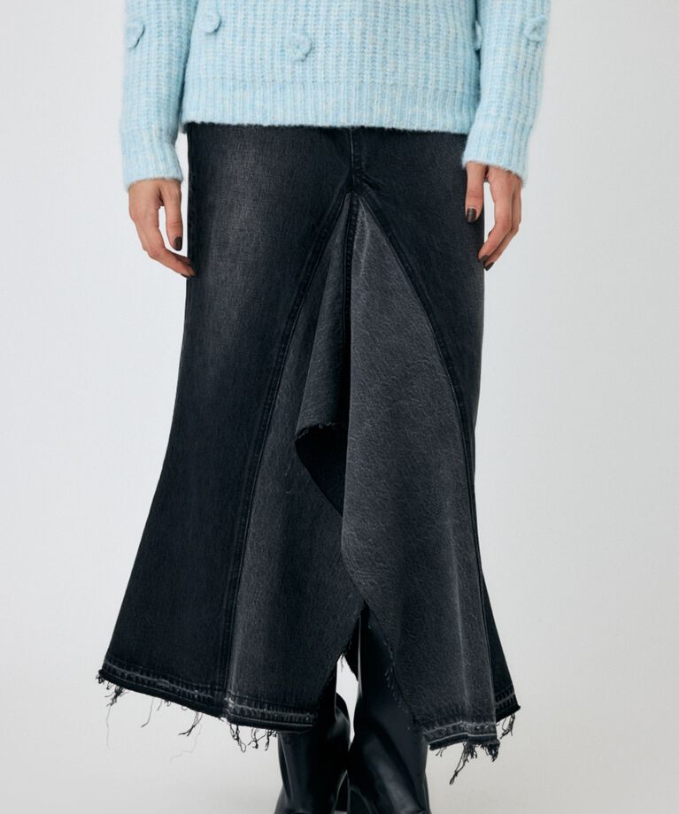 MOUSSY「REMAKE DENIM マーメイドスカート」|スカート|