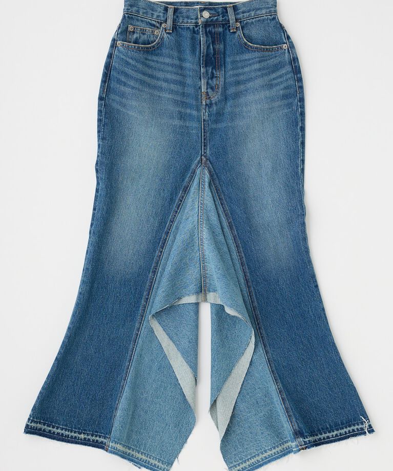 MOUSSY「REMAKE DENIM マーメイドスカート」|スカート|