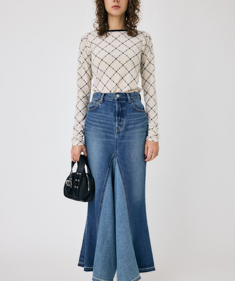 MOUSSY「REMAKE DENIM マーメイドスカート」|スカート|