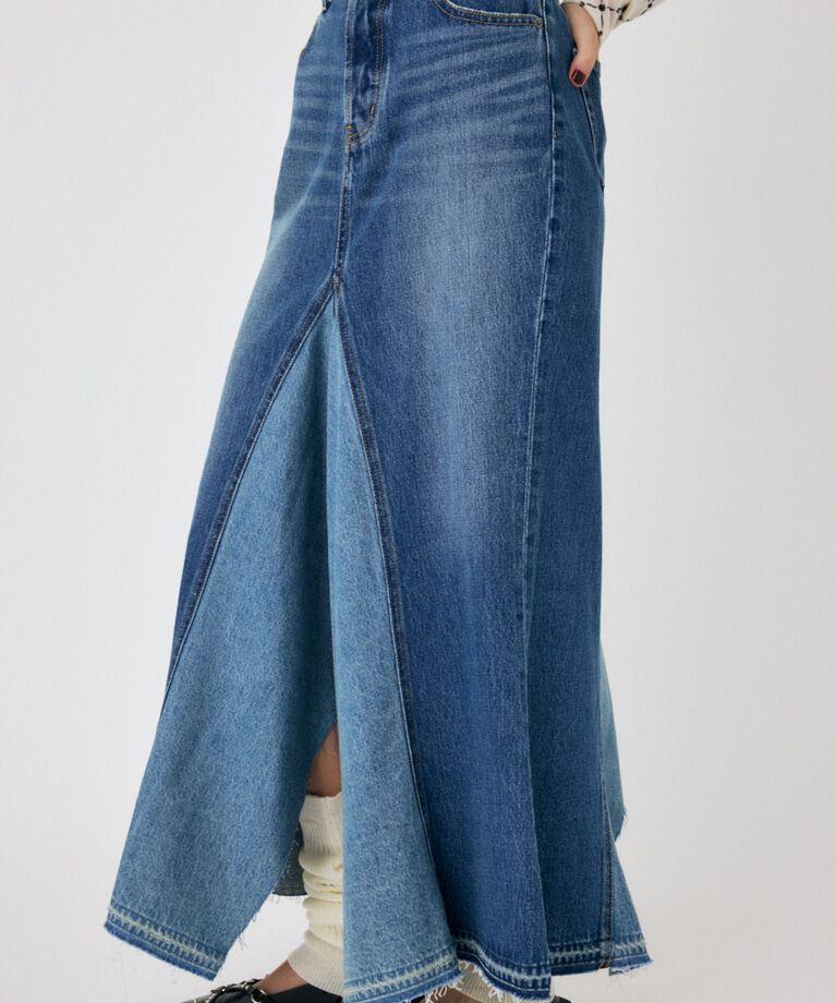 MOUSSY「REMAKE DENIM マーメイドスカート」|スカート|