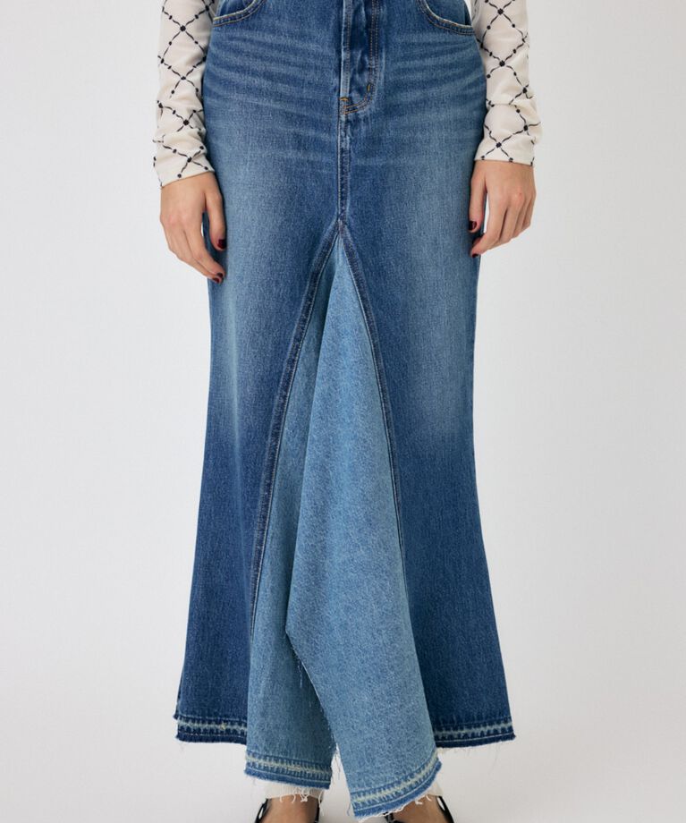 MOUSSY「REMAKE DENIM マーメイドスカート」|スカート|