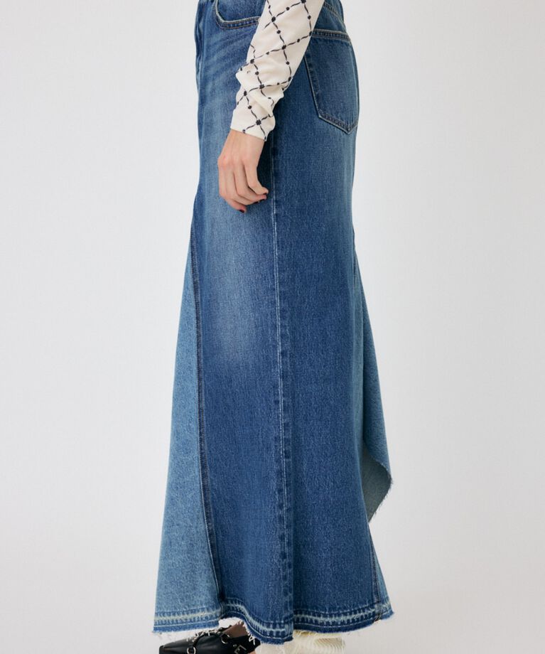 MOUSSY「REMAKE DENIM マーメイドスカート」|スカート|
