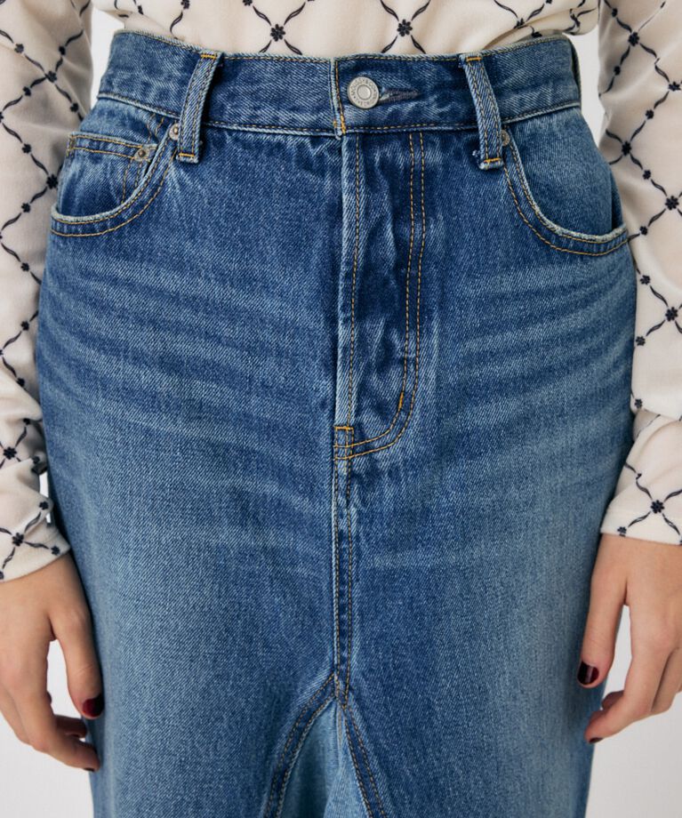 MOUSSY「REMAKE DENIM マーメイドスカート」|スカート|